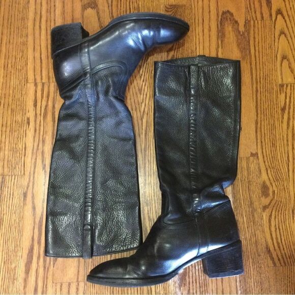 GUCCI Leather Riding Boots - Picture 9 of 14